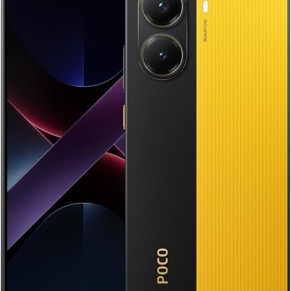 Xiaomi Poco X7 PRO 5G + 4G LTE (for Tmobile Mint Tello & Global) (512GB + 12GB) Ai 6.67" 50MP Gamers Phone NFC Dual sim Unlocked Model 2412DPC0AG (Yellow)