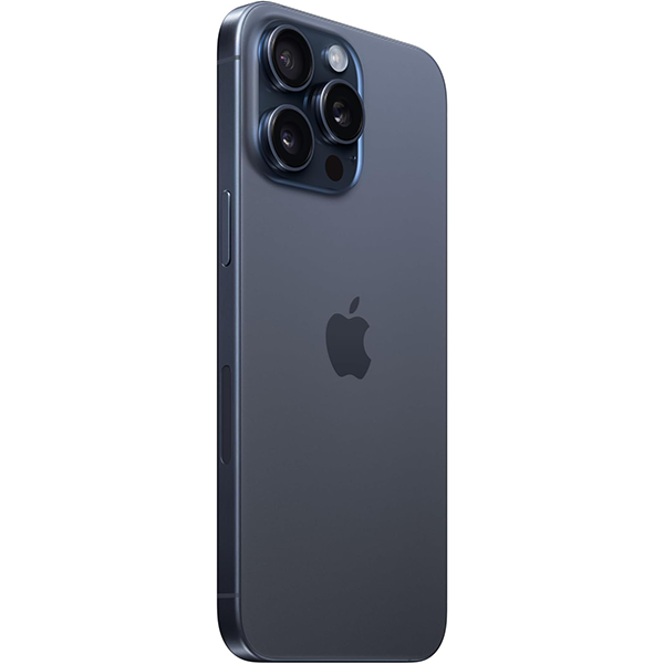 สินค้าพิเศษวันแบรนด์：Apple iPhone 15 Pro Max, 256GB, สี Titanium Blue, ปลดล็อค (ปรับปรุงใหม่)